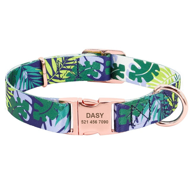Personalized Custom Printed Engraved Collar