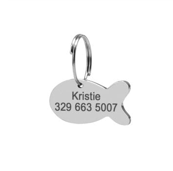 Small Pet Personalized Engraved Collar