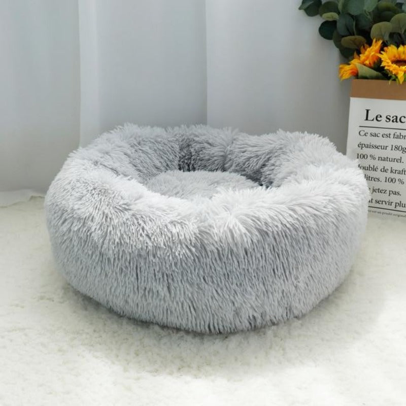 Fluffy Plush Calming Bed