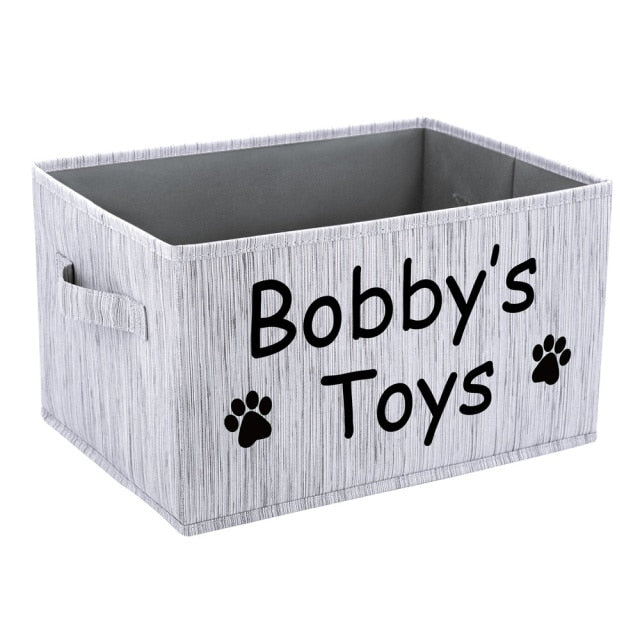Personalized Toy Basket