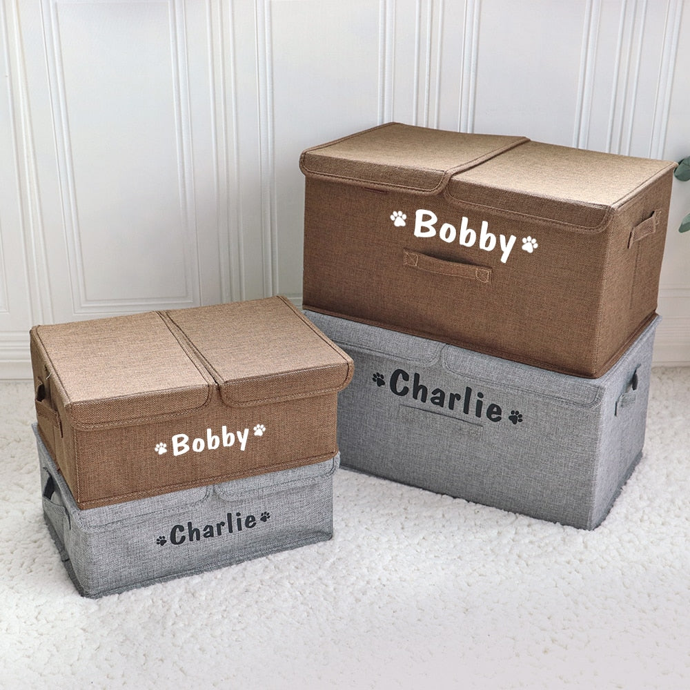 Personalized Storage Folding Box & Lid