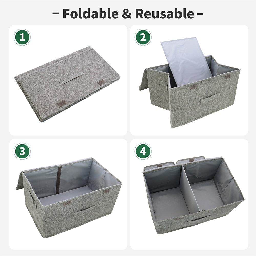 Personalized Storage Folding Box & Lid