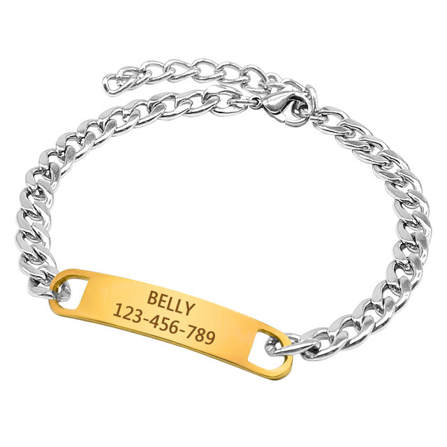 Personalized Engraved Chain Collar-Pawsitivetrends
