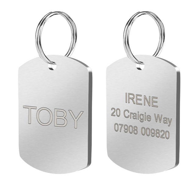Personalized Engraved ID Tags-Pawsitivetrends