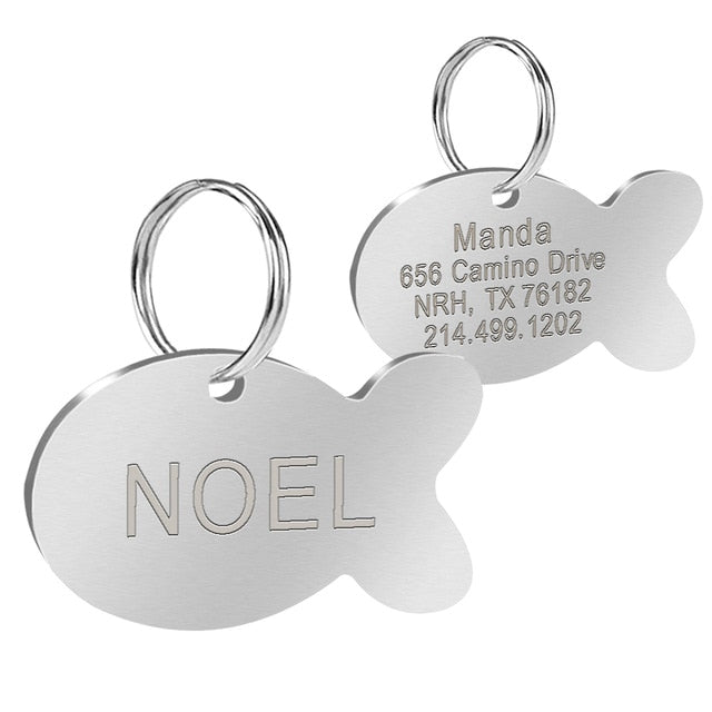 Personalized Engraved ID Tags-Pawsitivetrends