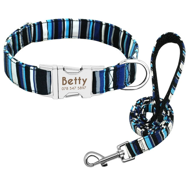 Personalized Pet Collar & Leash Set-Pawsitivetrends