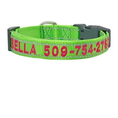 Personalized Embroidered Reflective Collar-Pawsitivetrends